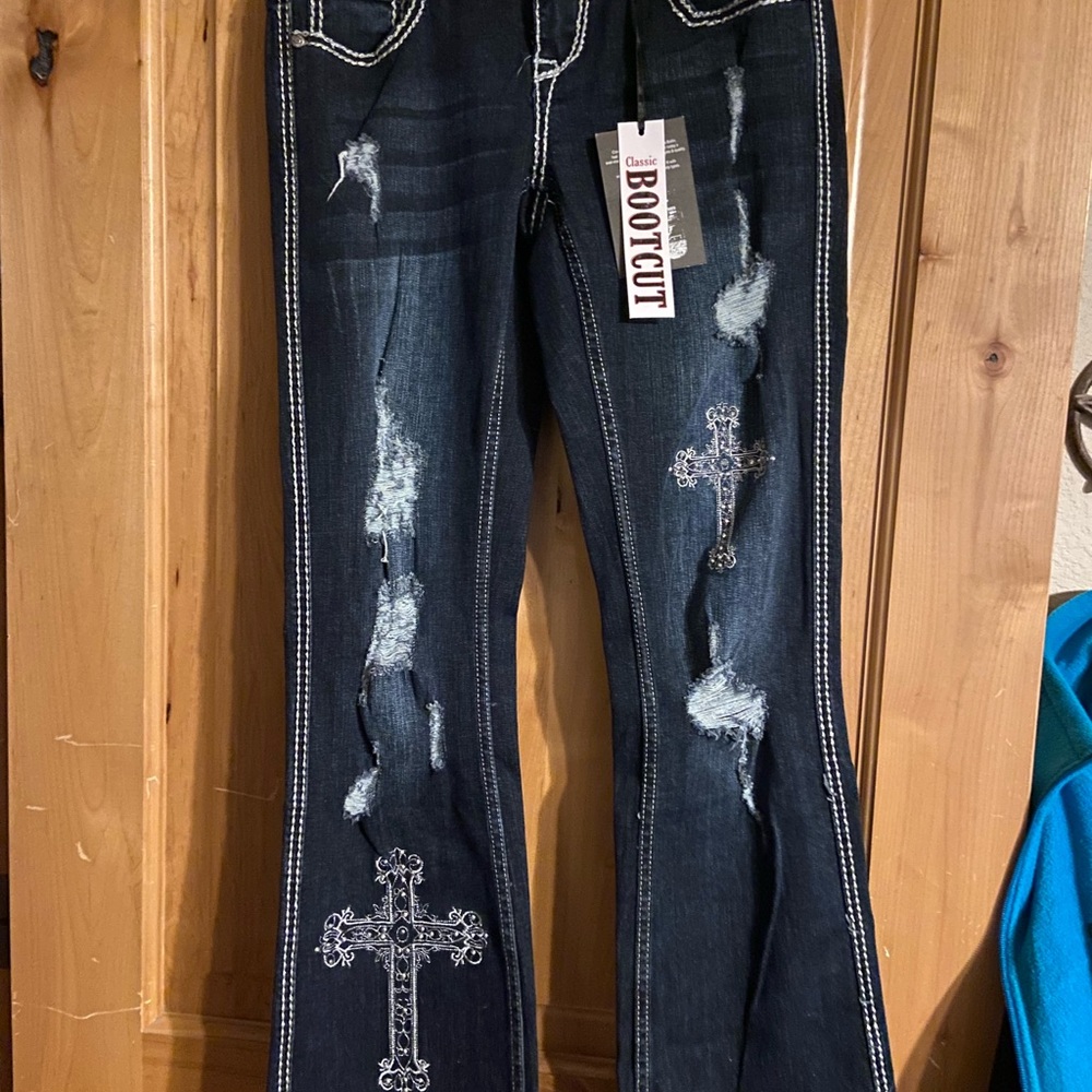 cowgirl tuff jeans 26 short “hope”